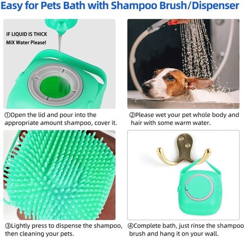 2-in-1 Shampoo Massager