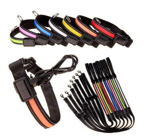 LED Solar Dog Collar
