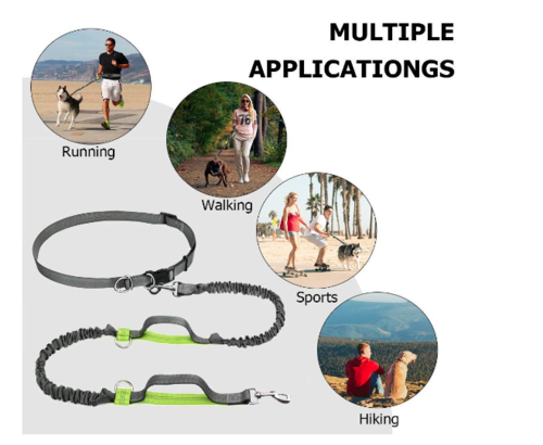Hands-Free Waist Leash
